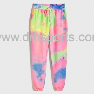 Drawstring Waist Tie Dye Joggers Manufacturers, Wholesale Suppliers in USA